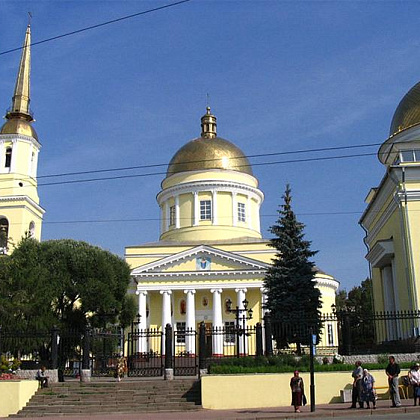 Входная группа Собор Александра Невского. 